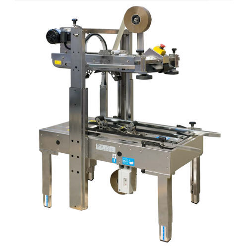 Doppelklappen-Kartonverschließer - SM2-I - SIAT - mit Klebeband / halbautomatisch