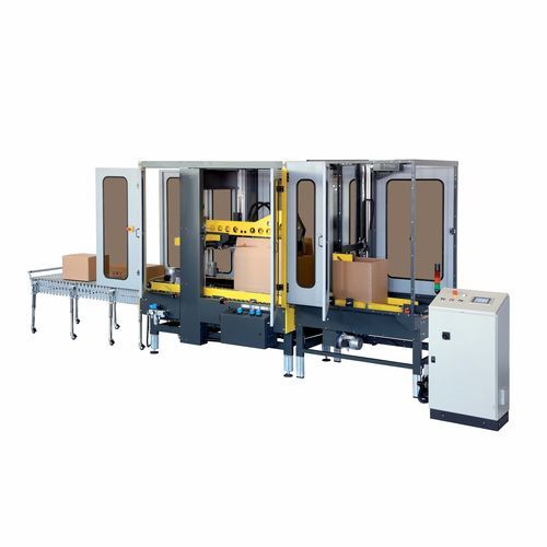 Kartonverschließer / 4 Klappen - SM44HS - SIAT - mit Klebeband / automatisch