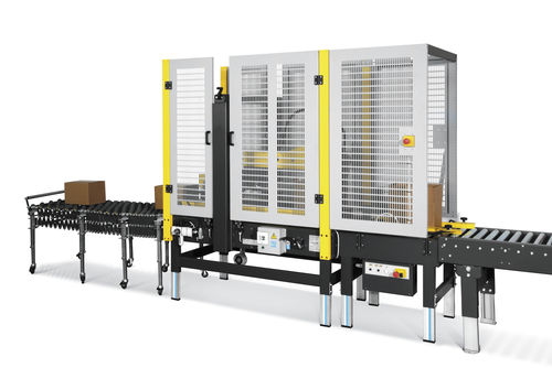 Faltschachtel-Verschließmaschine / 4 Klappen - SM11 series - SIAT - mit Klebeband / automatisch / vollautomatisch