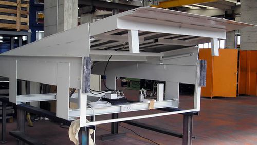 Teleskopische-Überladebrücke - R series - Armo s.p.a. - hydraulisch