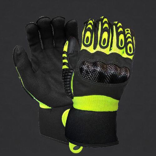 Arbeitshandschuh - NINJA TURTLE - Shanghai Haitaier Protective Equipment Co., Ltd - für Baustellen / mechanischer Schutz / Nitril