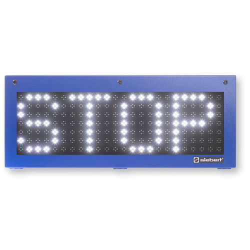 LED-Display - SX602 series - Siebert Industrieelektronik GmbH - alphanumerisch / digital / Punktmatrix