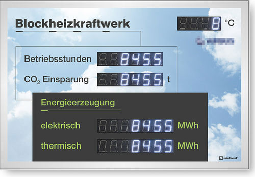 LED-Display - XC-Boards® series - Siebert Industrieelektronik GmbH - LCD / für die Umweltindustrie / für den Energiesektor