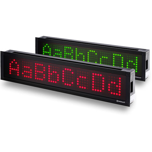 LED-Display - SX202 series - Siebert Industrieelektronik GmbH - alphanumerisch / digital / Farb