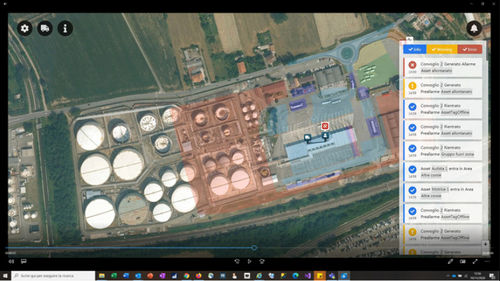 Management-Software - SPS - ISOIL Industria Spa - Steuerung / Sicherheit / Tracking