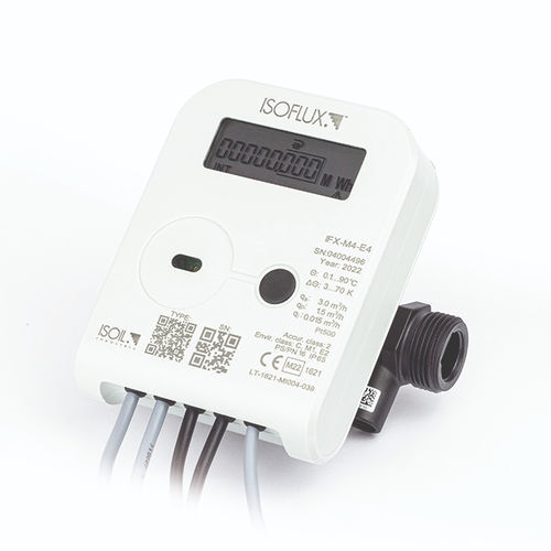 Digitaler Wärmezähler - IFX-E4 - ISOIL Industria Spa - Ultraschall / BACnet / Modbus