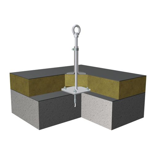 Fallschutzanker für Dach - ASP EV 2 - ST QUADRAT Fall Protection SA - Beton
