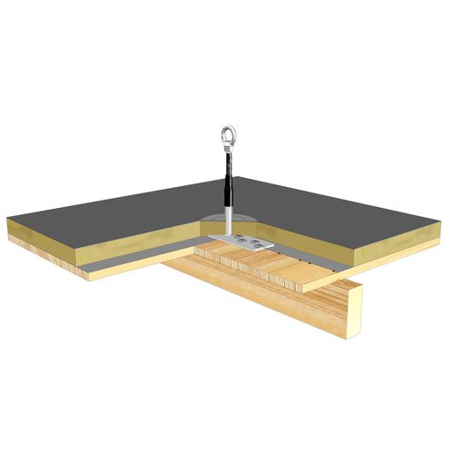 Fallschutzanker für Holz - ASP EV 7 - ST QUADRAT Fall Protection SA