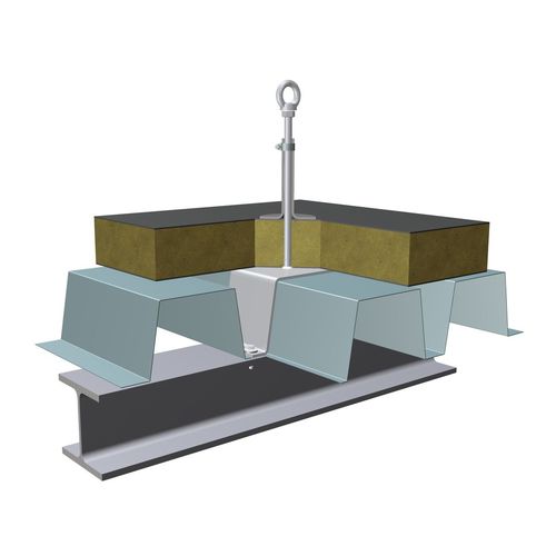 Fallschutzanker für Stahl - ASP EV 8 - ST QUADRAT Fall Protection SA - für Holz / Beton