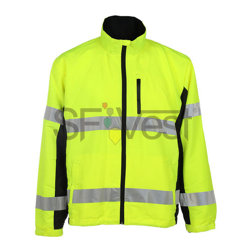 Arbeitsjacke - SFFU02  - Zhejiang Shunfa Reflective Clothing Co. Ltd. - Warnschutz / unisex / grün