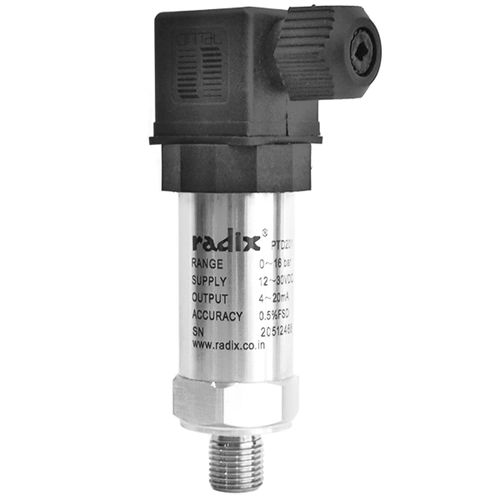 Druckmessumformer / 4-20 mA - PTX201 - Radix Electrosystems Pvt Ltd - DC / für DIN-Schiene / für Gas