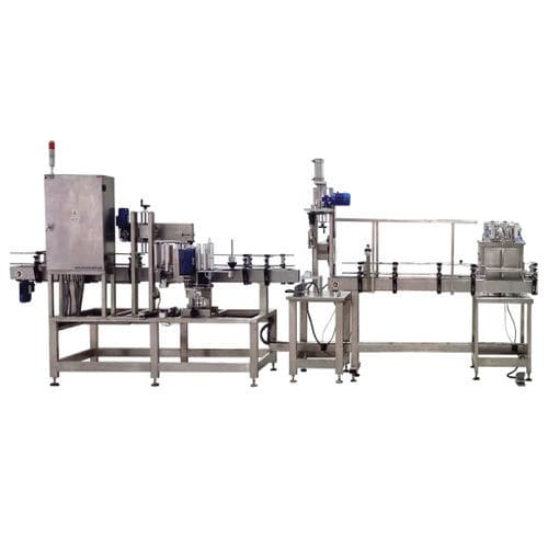 Automatische Füllanlage - CMS industrie - halbautomatisch / für Glasflaschen / für PET-Flaschen