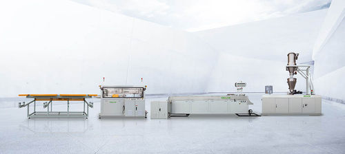 Extrusionsanlage für Rohre - Zhangjiagang City Grace Machinery Co., Ltd - für Thermoplaste / für PVC / für Drainagerohre
