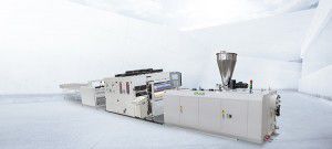 Mehrschicht-Extrusionsanlage - Zhangjiagang City Grace Machinery Co., Ltd - Kunststoffprofil / für Thermoplaste / für PVC