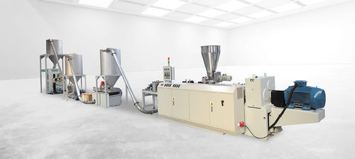 Doppelschnecken-Granulieranlage - SJZ series - Zhangjiagang City Grace Machinery Co., Ltd - für Kunststoffe / Multifunktion