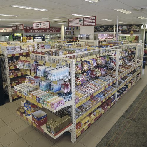 Regal für den Handel - Optim shop fitting system - Dexion - Fachboden / Leichtlast