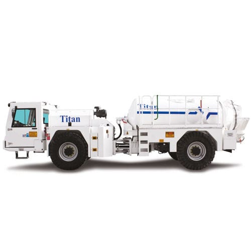 Fahrmischer für Untertagebau - BYM6 - Titan Makina Ltd. Sti. - Diesel