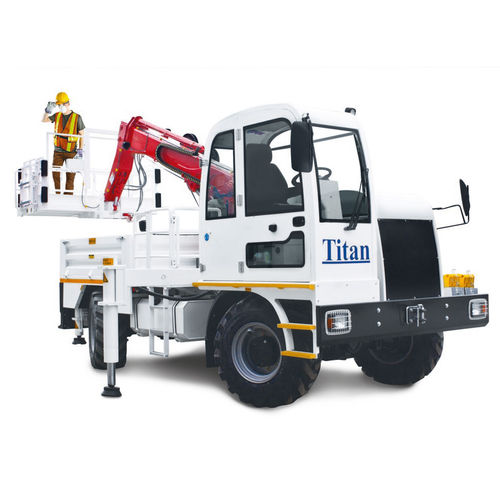 LKW-montierte Gelenkarbeitsbühne - SP1500 - Titan Makina Ltd. Sti. - Diesel / für den Bergbau