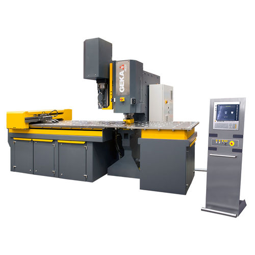 Stanz- und Schermaschine / CNC - Paxy series - GEKA - hydraulisch / für Blech / Stanzen