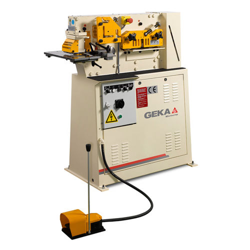 Stanzmaschine für Flachprofile - MICROCROP  - GEKA - Schneid / Scher / Dreh