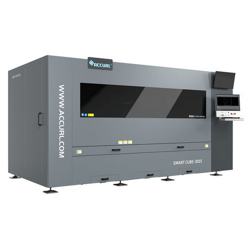 Faserlaser-Schneidemaschine - SMART Cube - Accurl Machine Tools - 2D-Laser / für Aluminium / für Edelstahl