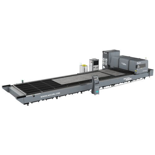 Großformat-Schneidemaschine - SMART GIANT series - Accurl Machine Tools - Faserlaser / für Aluminium / für Edelstahl
