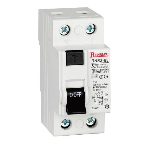 Thermoschutzschalter - RNR2-63-RCCB - WENZHOU RENA ELECTRIC CO.,LTD - für Reststrom / zweipolig / 3-polig