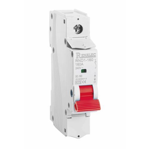Manueller Trennschalter - RND1-160 - WENZHOU RENA ELECTRIC CO.,LTD - Niederspannung / einpolig / 4-polig