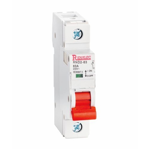 Manueller Trennschalter - RND2-63 - WENZHOU RENA ELECTRIC CO.,LTD - Niederspannung / einpolig / 4-polig