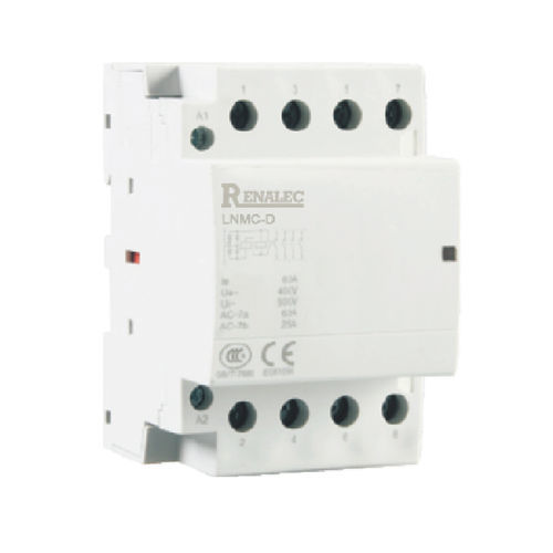 Motorschütz - LNMC-D - WENZHOU RENA ELECTRIC CO.,LTD - zweipolig / für DIN-Schiene / modular