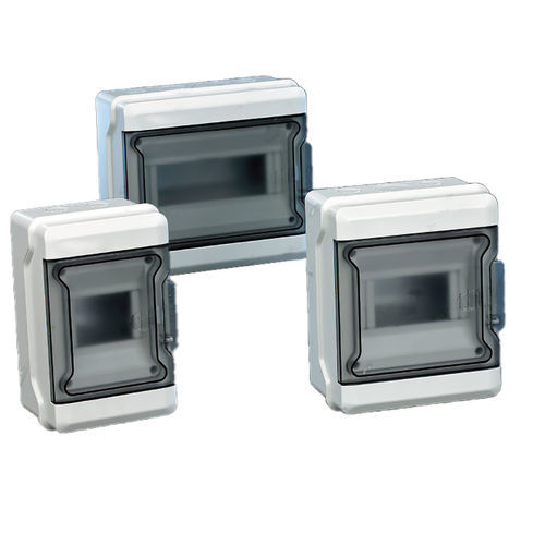 Wandmontiertes Elektrogehäuse - RNDB1 - WENZHOU RENA ELECTRIC CO.,LTD - Polycarbonat / wasserdicht / für Außenbereich