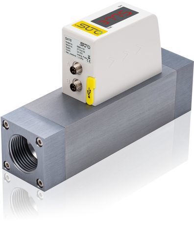 Thermodurchflussmesser - S418-V - SUTO iTEC GmbH - Massen / für Luft / DN8 - 1/4"