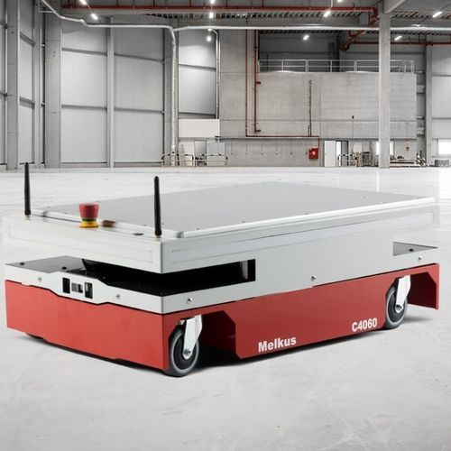 FTS mit Arbeitsbühne - C4060 - MELKUS Mechatronic GmbH - Transfer / Transport / batteriebetrieben
