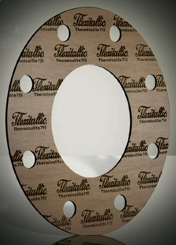 Graphit-Dichtplatte - Thermiculite 715 - Flexitallic - Flansch / Hochtemperatur