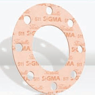 PTFE-Dichtplatte - Sigma 511 - Flexitallic - Flansch / für Chemieanwendungen