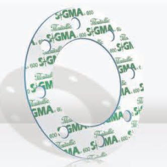 PTFE-Dichtplatte - Sigma 600 - Flexitallic - Flansch / für Chemieanwendungen
