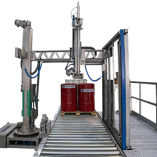 Halbautomatische Füllmaschine - PST-1000 - TEYMASA - für Fässer auf Paletten / IBC / für Kanister
