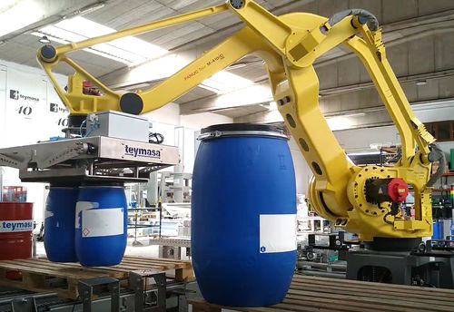 Roboter-Palettierer - TEYMASA - Industrie / Fass / für leere Container