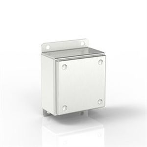 Gehäuse für Hutschienen - SL-TCE10-S316 BK - Electrix International Ltd - quadratisch / Edelstahl / für die Pharmaindustrie