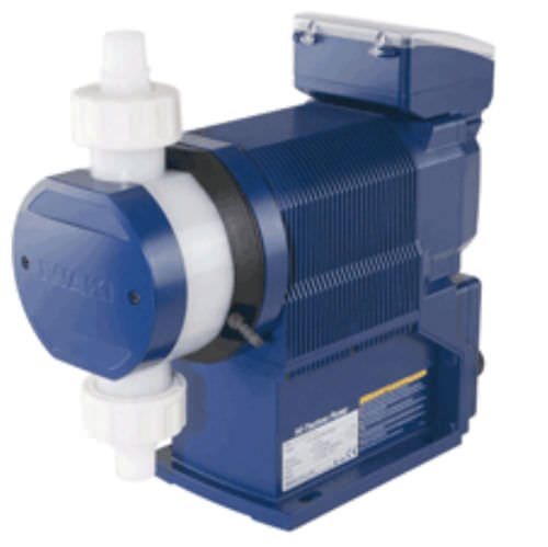 Membranpumpe - IX-C/D series - IWAKI Europe GmbH - für Chemikalien / mit bürstenlosem Gleichstrommotor / stationär