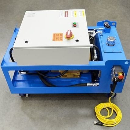 Hydraulikaggregat mit Hydraulikmotor - HP series - CLIMAX - Werkzeugmaschinen / stationär