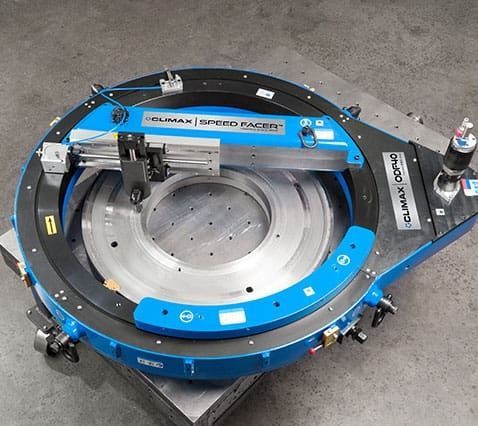 Tragbare Flanschdrehmaschine - SPEED FACER&trade; ODF30 &ndash; ODF120 - CLIMAX - mit externe Drosselung / hydraulisch / pneumatisch