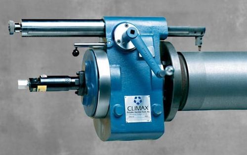 Manuelle Drehmaschine - PL3000 - CLIMAX - horizontal / tragbar / für Wellenbearbeitung