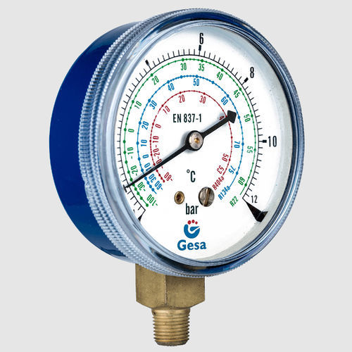 Relativdruckmanometer - M0502 series  - GESA TERMOMETROS - mit Zifferblatt-Anzeige / Gewinde / Vertikalmontage