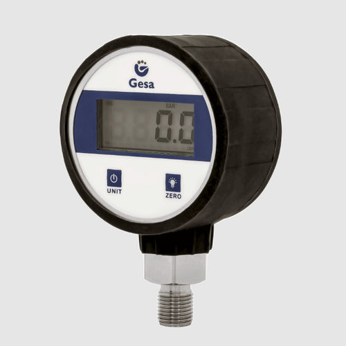 Relativdruckmanometer - MD0906D60R series - GESA TERMOMETROS - digital / Gewinde / Vertikalmontage