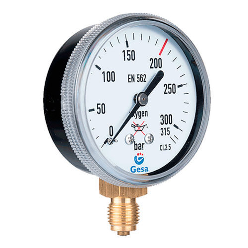 Relativdruckmanometer - M0601 series - GESA TERMOMETROS - mit Zifferblatt-Anzeige / Gewinde / Vertikalmontage