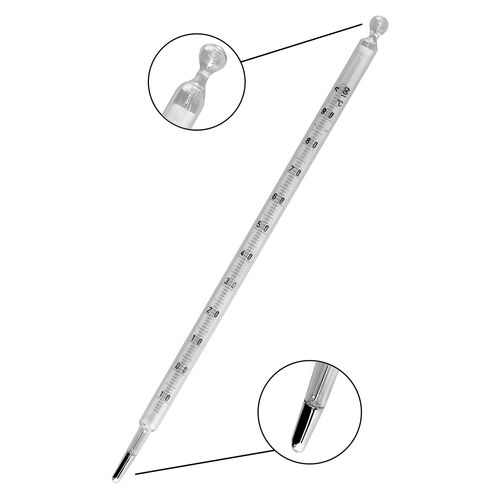Analoges Thermometer - F0201R-110C1/250x8,5A  - GESA TERMOMETROS - Industrie / Labor / Hochpräzision