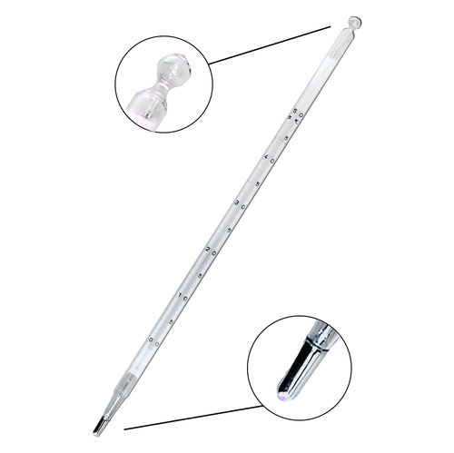 Analoges Thermometer - F0201R-15C0,5/255x8,55B  - GESA TERMOMETROS - Industrie / Labor / Hochpräzision