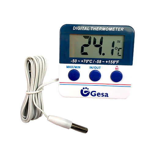 Fühler-Thermometer - 810-211 GE series - GESA TERMOMETROS - mit LCD-Display / Industrie / für industrielle Gefriertechnik