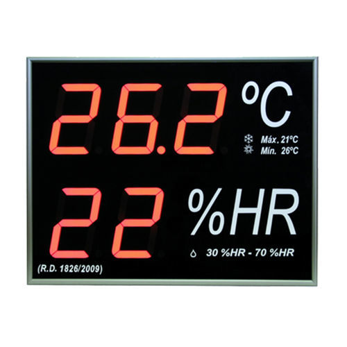 Fühler-Thermometer - IN-2TH-R20IV2 - GESA TERMOMETROS - LED / IP54 / IP20